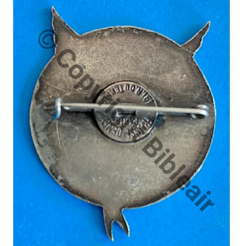 A0682  1939 A0682NH SPA.100 6e Drille GC.III.2 HIRONDELLE Rondache 35mm  FRAISSE SM Bol fenetre pastille FRAISSE DEMEY r TEMPLE Dos lisse Src.mesnil01 399Eur(x3) 